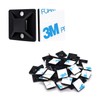 3/4" Zip Tie Mounts - 60 PCS Self Adhesive Cable