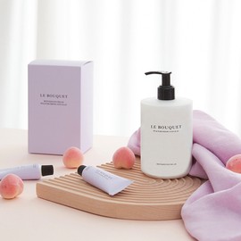 Gentle Pink Bruquet Hand Body Cream 450ml Peach Blossom White Musk / 젠틀핑크 브루케 핸드 바디크림 450ml 피치블라썸 화이트 머스크