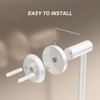 Adjustable Single Bath Towel Bar 16 to 27.6 Inch, ZUEXT