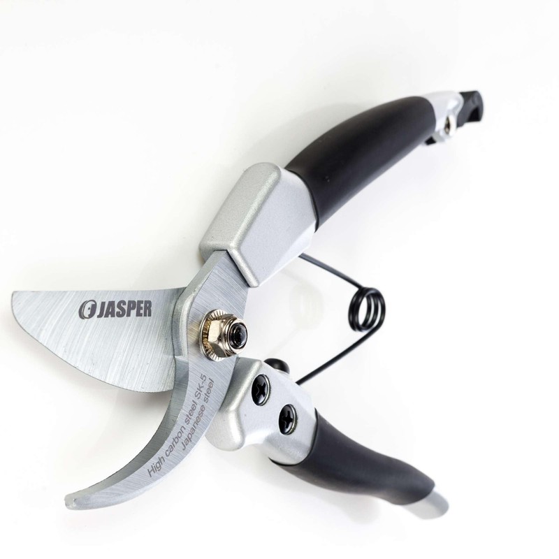 Jasper Solid 8" Heavy Duty Bypass Pruners Japanese Steel SK-5