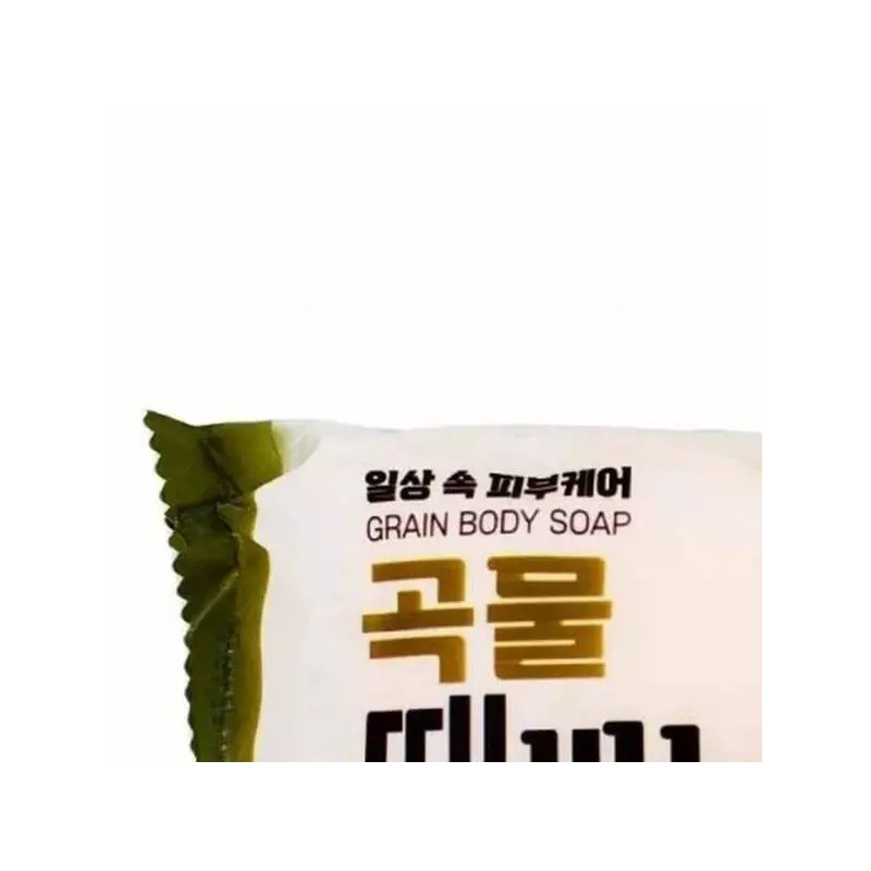 곡물 성분 각질 제거 때밀이 전용 고체 비누 목욕탕 사우나