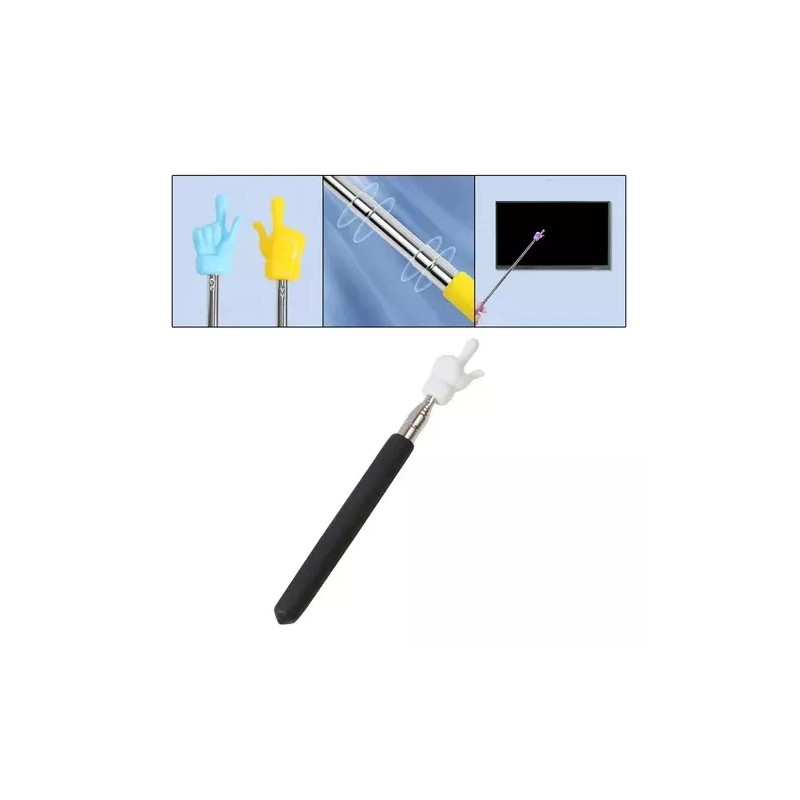 Meiso Puntero De Mano Puntero De Aula Decorativo Retráctil Para