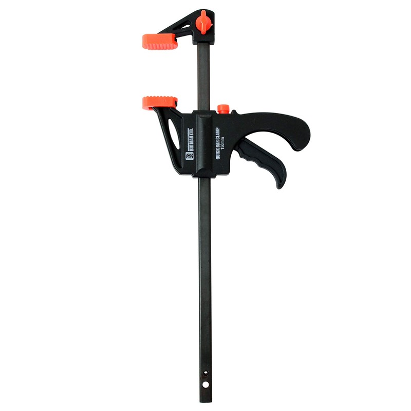 BIGMAN Operates with the lever! Quick bar clamp