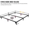 Bedsnus King Size Bed Frame, 7 Inch Metal Basics Bed