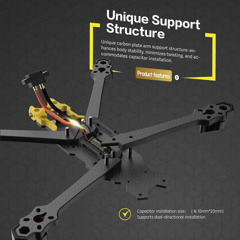 SpeedyBee Mario 5 Frame Mario 5 XH 04 Advanced Version