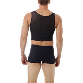 Underworks Unisex FTM Extreme Tri-Top Chest Binder Top 983 - Black Small
