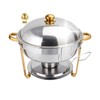 Beviliu 6QT Chafing Dishes for Buffet, 1 Pack 6QT Food