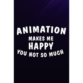 Chess Tactic Journal - Funny Anime Makes Me Happy Gift Animation Lover Boys Girls Pretty: Animation, Notebook to Improve and Analyze Strategy and ... Paper, 6″ x 9″, 110 Pages "Chess Score Books