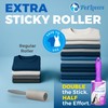 PetLovers Extra Sticky Lint Roller Mega Value Set 450 Sheets