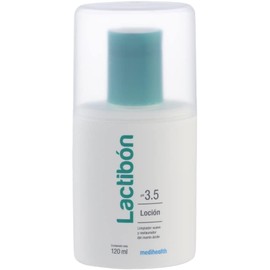 Lactibón Limpiador Facial y Corporal Loción Dermolimpiador Suave Restaudaror del pH Natural Ideal para piel seca, sensible o con tendencia al acné Ácido Láctico USP 1,1% Frasco con 120ml