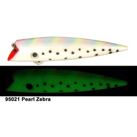 Dreamweaver Lures Captains Choice Plug Pearl Zebra