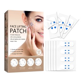 Cinta Lifting Para Cara Y Cuello, Efecto Reafirmante 120pcs