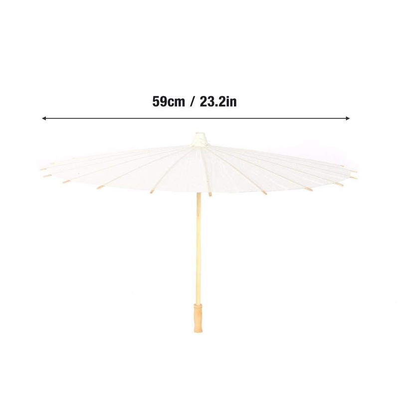 Hztyyier Paper Umbrella Handmade Chinese Oiled Paper Umbrella Parasol Great