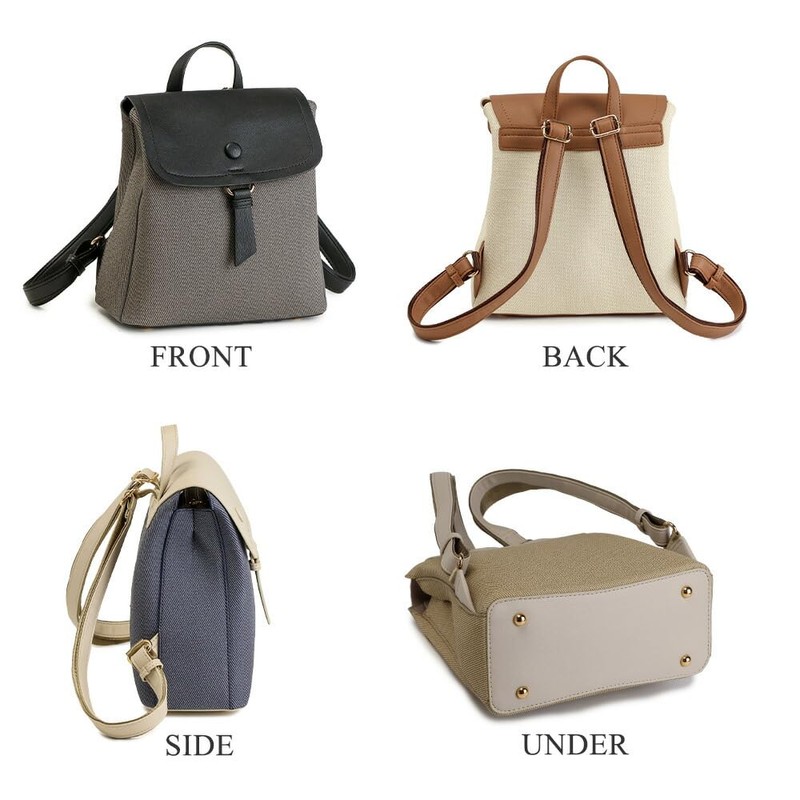 Pragma Women's Small Rucksack, Synthetic Leather, Lightweight, Commuting to Work