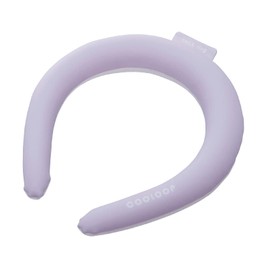 Cogit COOLOOP Ice Neck Ring, Freezes at 82.4°F (28° C), Cools for 2 Hours Under Scorching Sun in Midsummer, 3rd Place Overall Hit Ranking in 2022 in Nikkei Trendy, Lavender, M Size