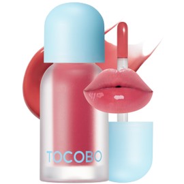 TOCOBO Juicy Berry Plumping Lip Oil 18 Cozy Pink  Aceite labial hidratante coreano vegano con aceites vegetales para un alto brillo  Fórmula no...    