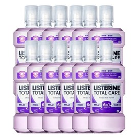 Listerine Total Care Mild 750ml 12 pieces / 리스테린 토탈케어 마일드 750ml 12개