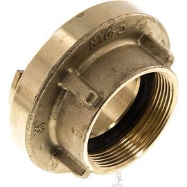 Storz Coupling G 2 Inch (IG), 52-C, Brass. Material: Brass Storz Size: 52-C Thread: G 2 Inches