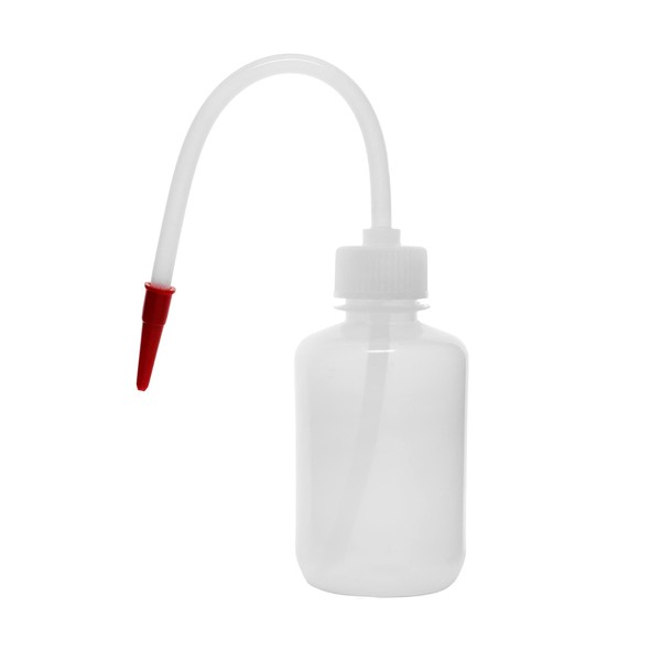 EISCO Wash Bottle, 500ml - Polyethylene - Translucent, Unbreakable -