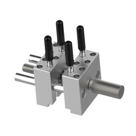 Sharplace Mini Table Vise, Aluminium Bench Vise, Gray, Compact Size, Multiple Fixing Methods