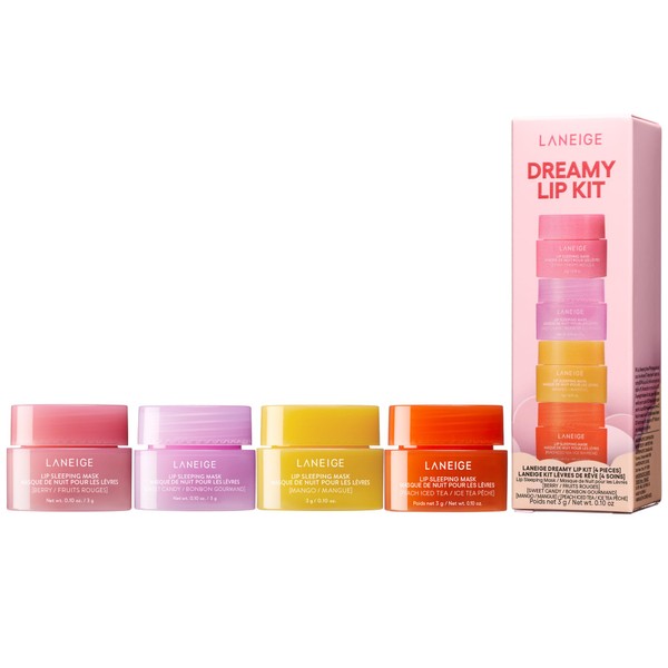 LANEIGE Dreamy Lip Kit: Lip Sleeping Mask Berry, Sweet Candy,