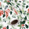 WRAPAHOLIC Holly Christmas Wrapping Paper - Mini Roll - 17