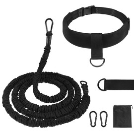 Swimming Belt for Pool, Adjustable Swimming Belt 2.5-7.2 m, Swimming Belt Pool Adults, Swimming Trainer for Pool Adults, Countercurrent System for Hanging, Resistance Band Swimming Pool