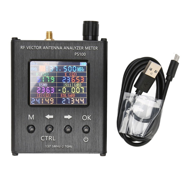Antenna Analyzer Handheld 137.5MHz‑2.7GHz UV RF Vector Analyzer for Indoor