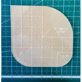 LaserThing Radius Tool Quilt Ruler