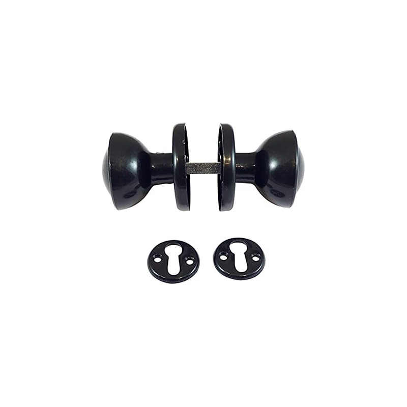 Rim and Mortice Door Knobs for Rimlocks with 2 Keyhole