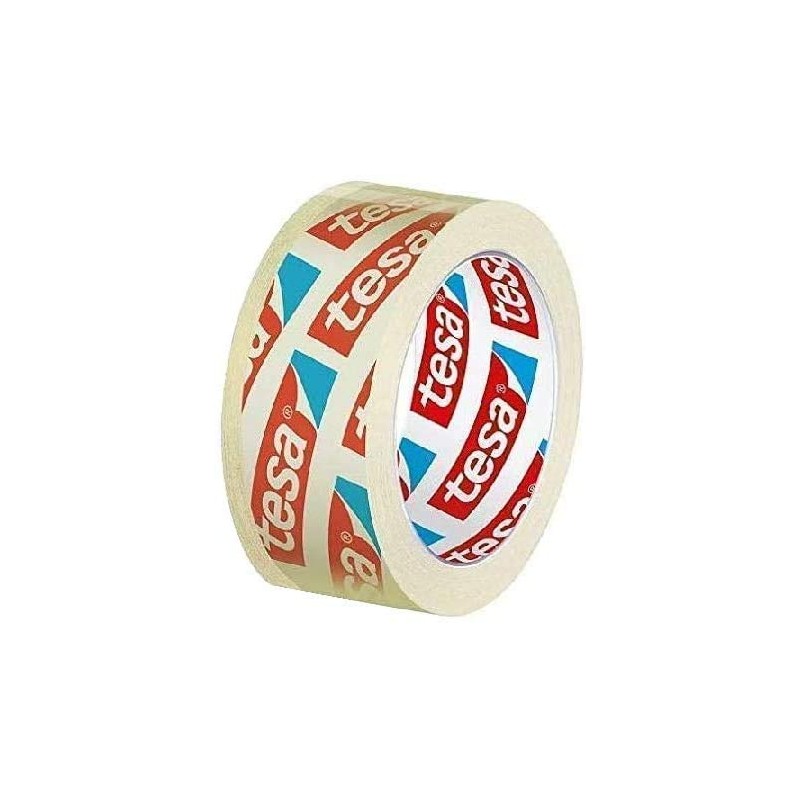 tesa 3 Rolls of Parcel Tape (66 m, 50 mm)