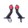 2 x 3-function left and right LED outline light, marker