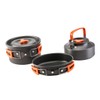 Mipcase 1 Set Portable Camping Cookware Durable Camping Pots and