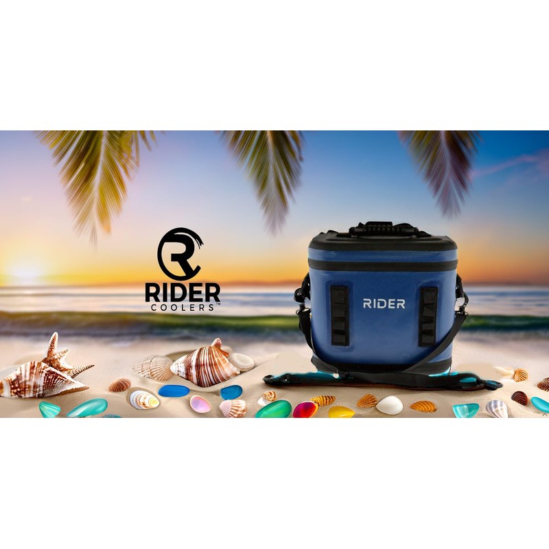 Rider Watercraft Cooler Bag, Blue 2.5 Gallons Volume (Blue)