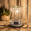 Lesser & Pavey Aroma Lamp Silver Clear Crystal, JNS_476045