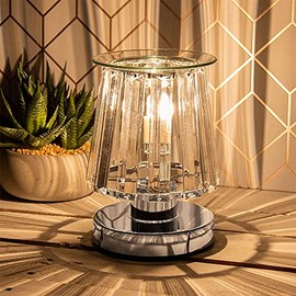 Lesser & Pavey Aroma Lamp Silver Clear Crystal, JNS_476045