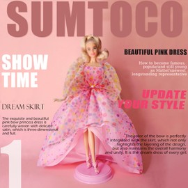 20 Fashion Clothes for Dolls, Includes Dolls Bend Dresses, Skirt Suit, Chic Suits, Trouser Suit, Hat, Shoes, Bags, Accessories for 11.5 Inch Girls Dolls, Birthday Gift Girls