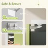 SAFELON 12 Pcs Baby Safety Cabinet Locks Childproof Drawer Locks