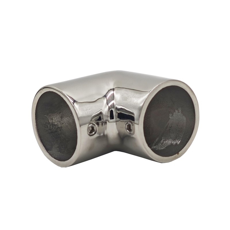 LBKYJ Boat Handrail Fitting, 2-Way 90 Degree Elbow Hardware, 316