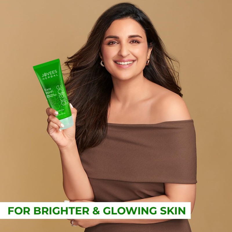 Jovees Clarifying Natural Fairness Grapes Face Wash 50gm