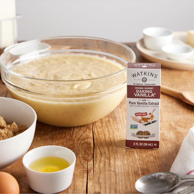 Watkins Original Gourmet Baking Vanilla with Pure Vanilla Extract, 2
