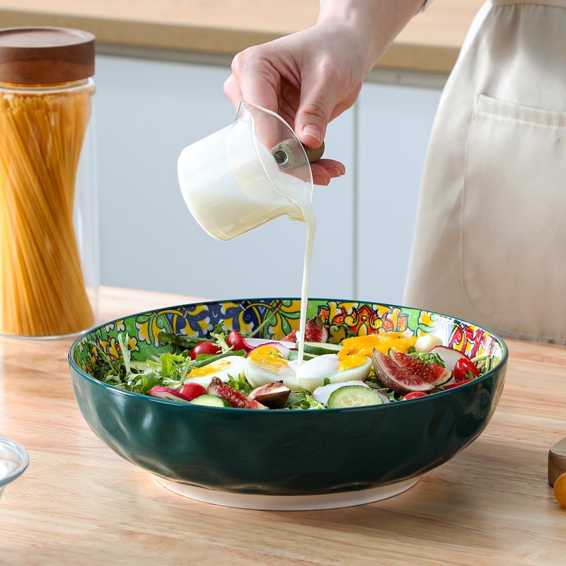 vancasso Large Serving Bowls, 78 Oz Extra Large Salad Bowls