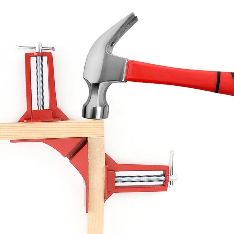 Dekton 8oz Fibreglass Claw Hammer-Anti-Slip Handle| Shock-Absorbing Fibreglass Core| Durable