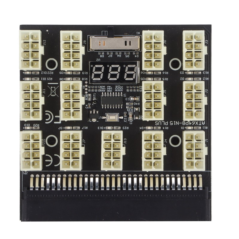 Power Supply Board Adapter 12V 6pin 8pin Power Board Converter