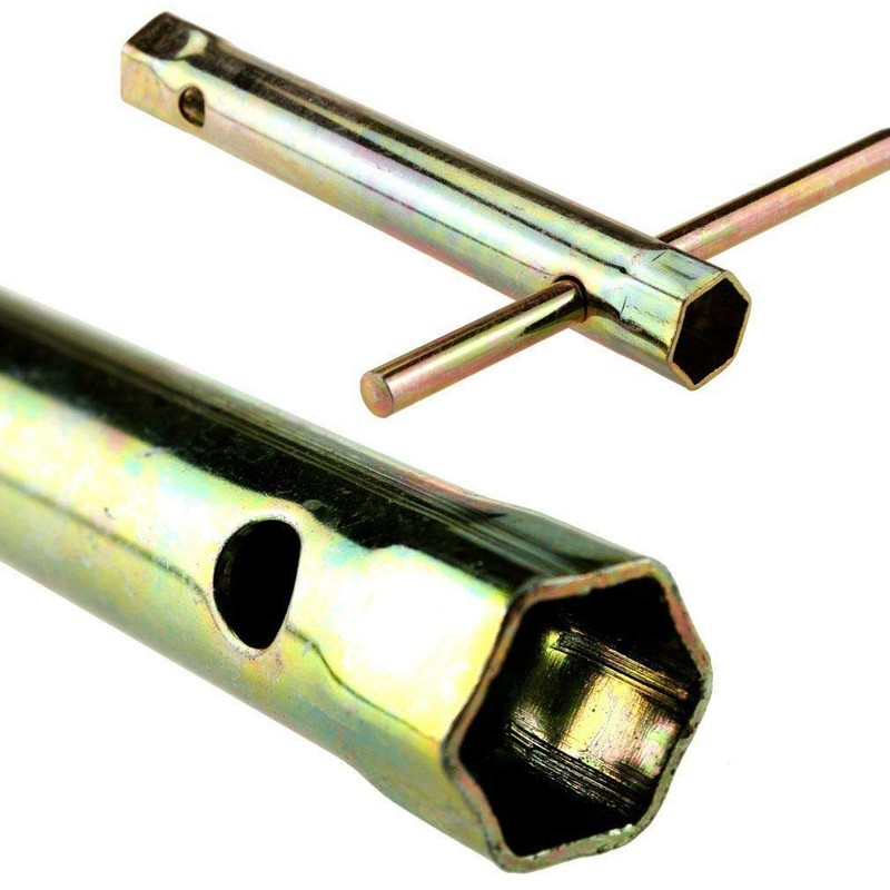 Auto-plaza 16-18MM (5/8-45/64Inch) Motorcycle Ignition Spark Plug Spanner Deep Reach