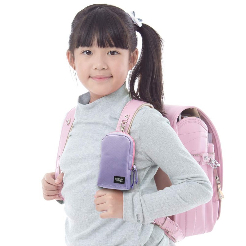 Debika Auxiliary Bag Pouch for School Bag Everyday Pouch Purple