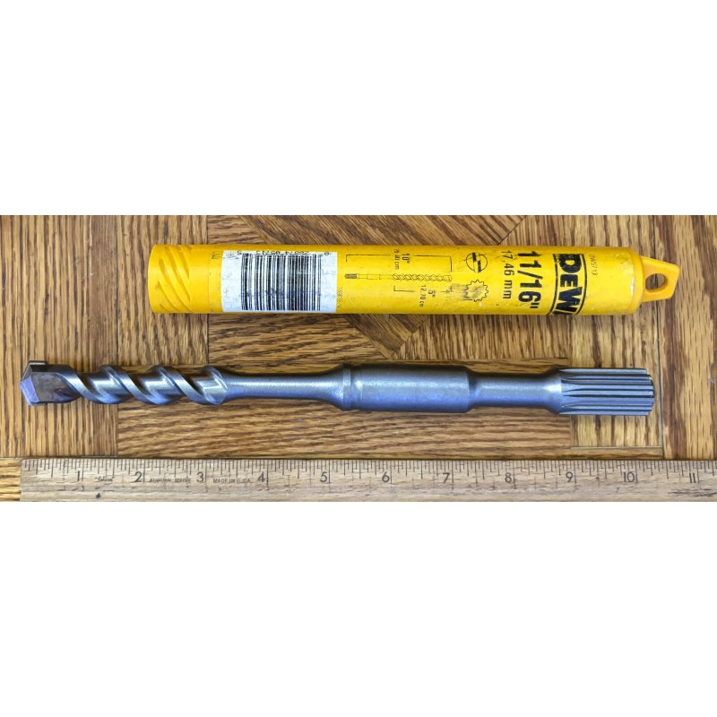 Dewalt Rock Carbide DW5713 - 11/16'' x 10'' spline concrete