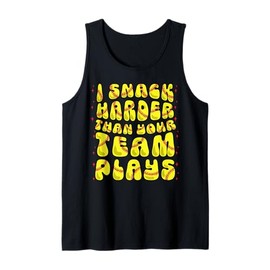 Baseball Softball Snack Harder Than Your Team Funny Game Day Tank Top