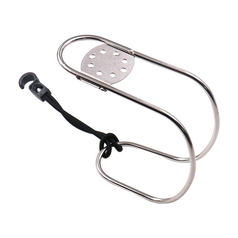 Horseshoe Life Buoys Stainless Steel Swimming Ring Holder Ship Buoy