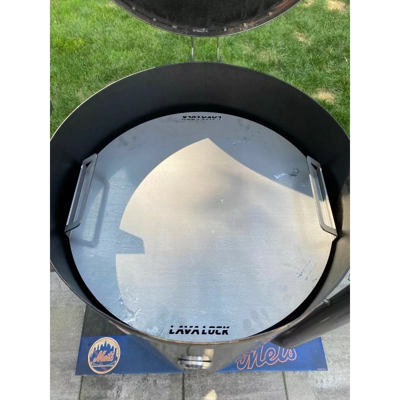 LavaLock FLAT GRIDDLE TOP FOR UDS DRUM SMOKER (FLAT TOP